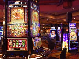 Blueprint Gaming slot game interface showing reels, paylines, and bet controls on venusbet slot